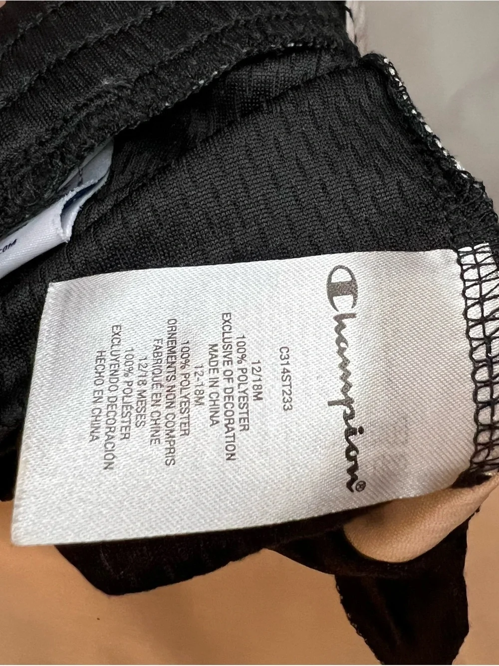 Champion gray tee